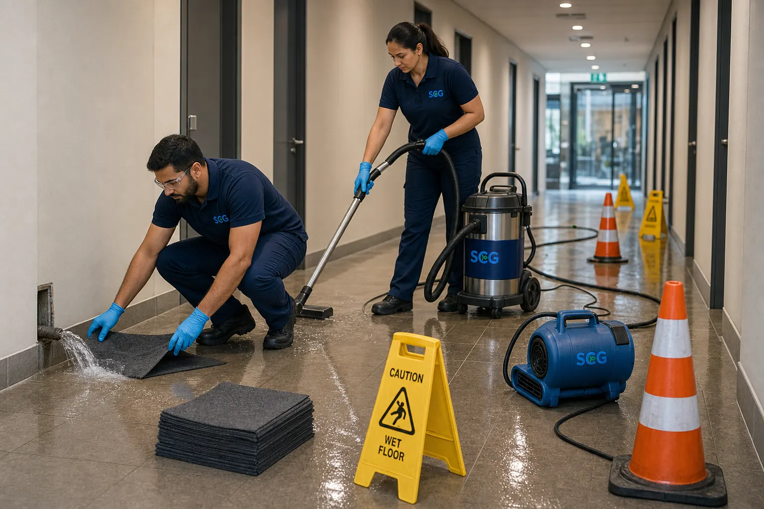 Medical Centre Cleaning team at work in Sydney — Sydney Clean Group