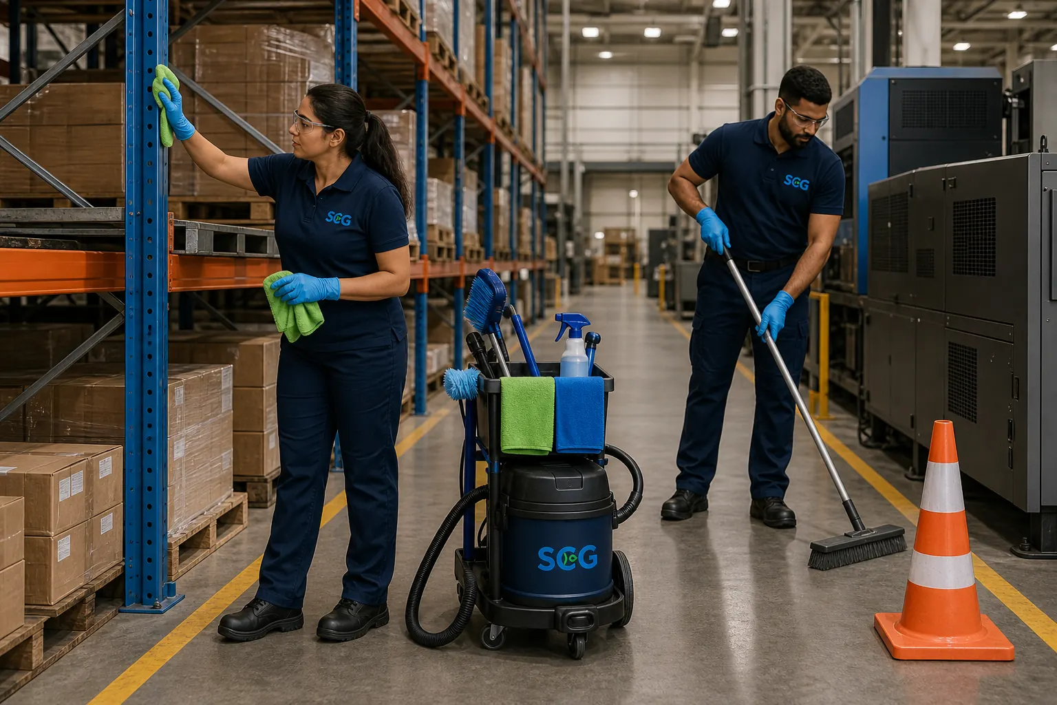 Warehouse Cleaning